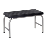 Banc 1 Section Acier Chromé Epoxy